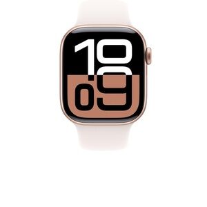 Apple Watch series 10 42mm rose gold. Opened but never used